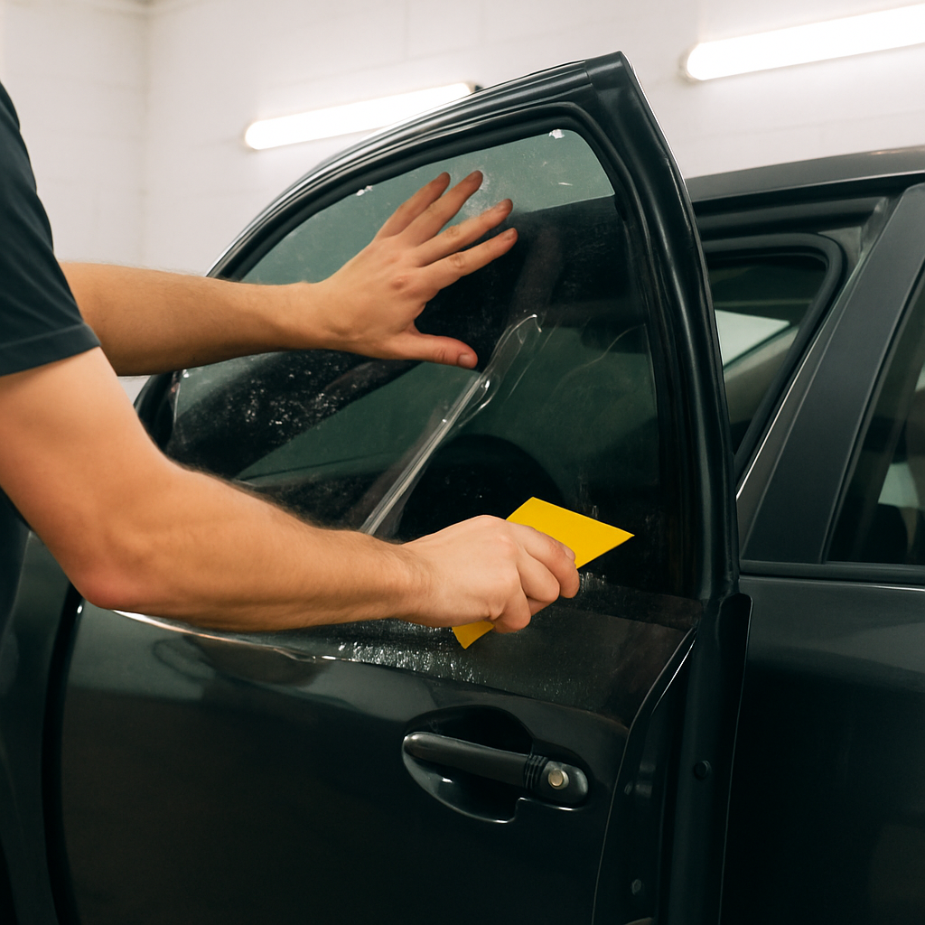 car window tint installation