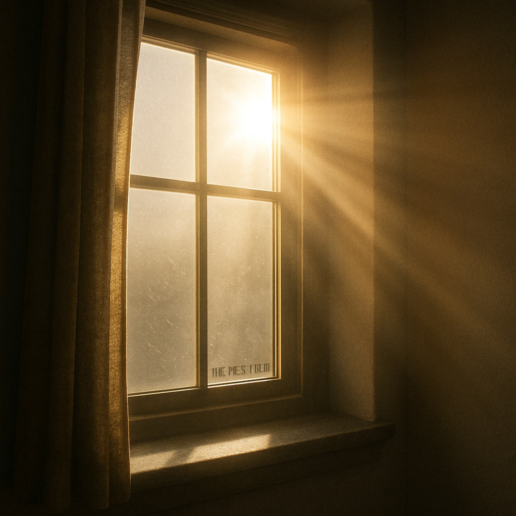Sunlight through window with UV protection